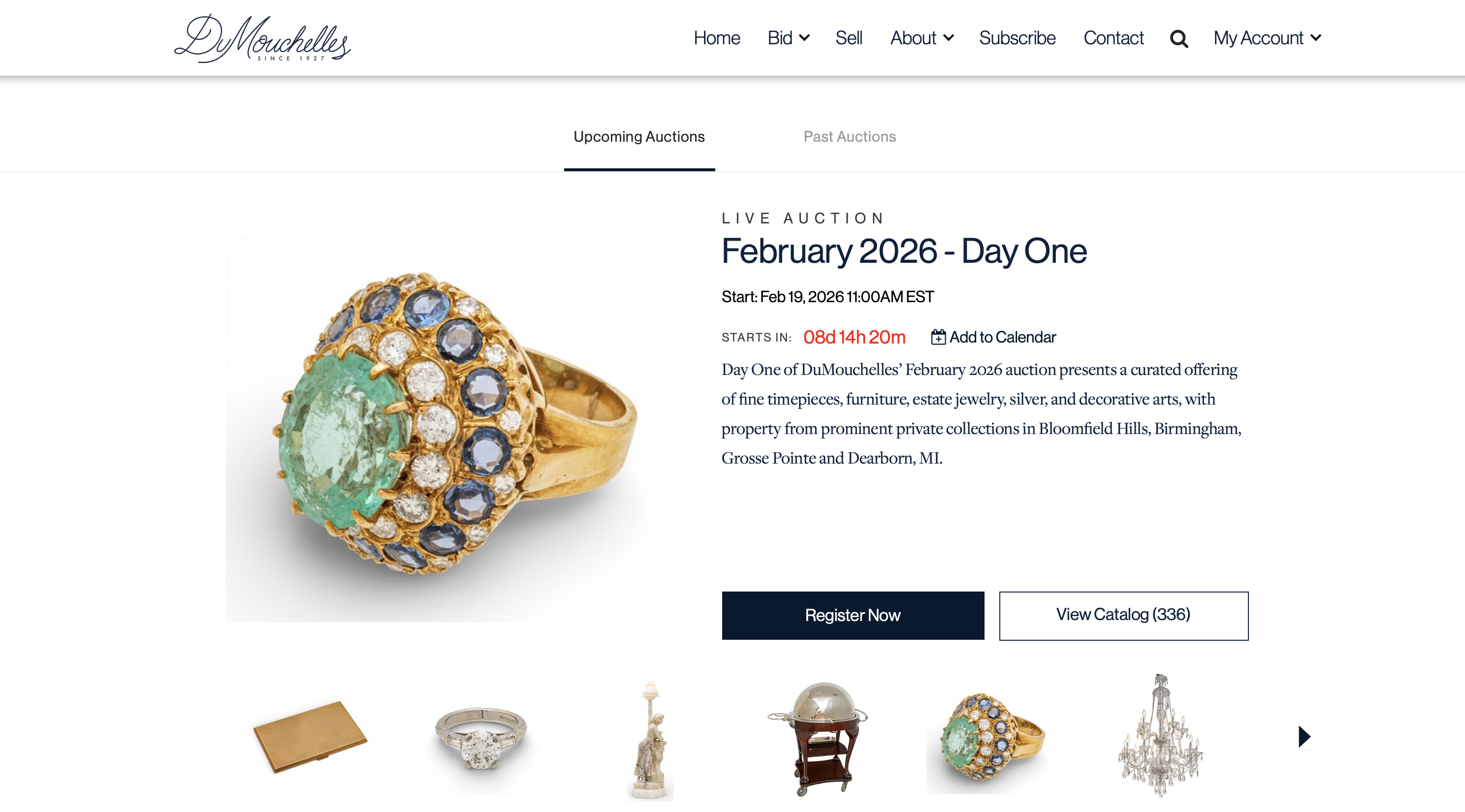 DuMouchelles new website