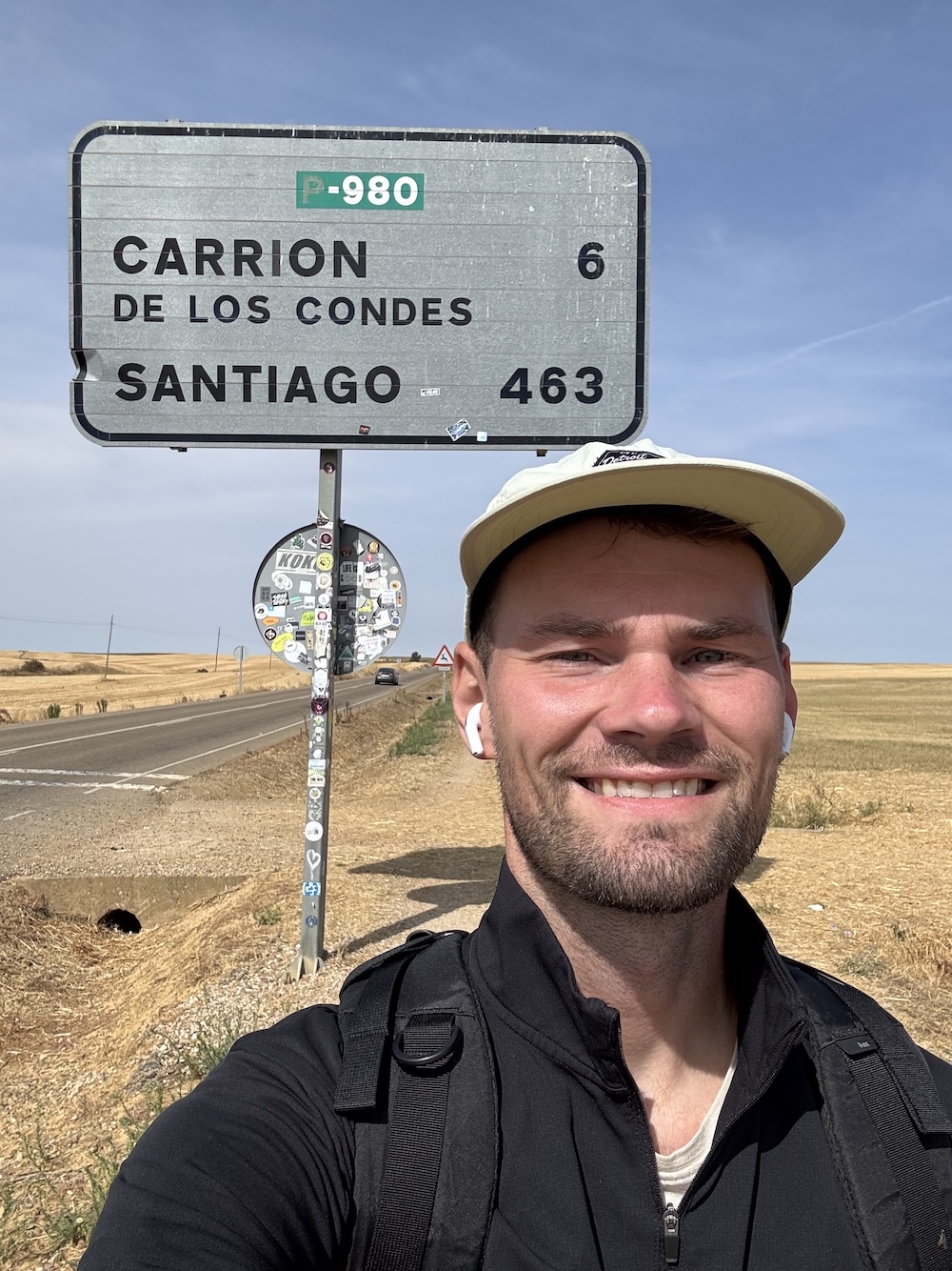 On the Camino de Santiago trail